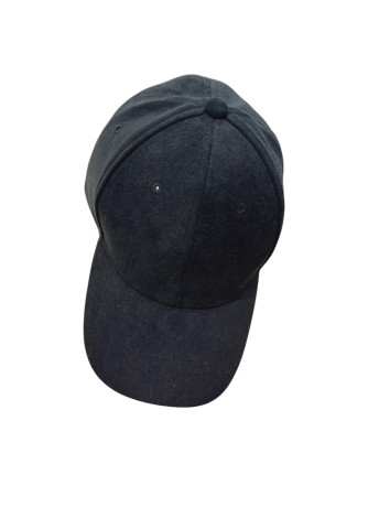 GORRA TERCIOPELO NEGRA