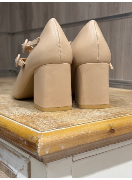Zapato nude DOBLE