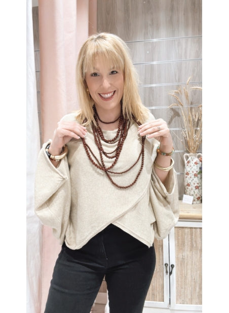 Poncho Jenn Color Tierra