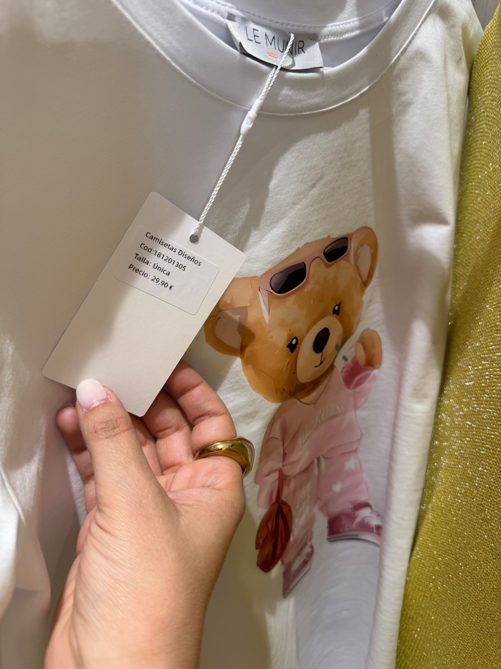 Camiseta Osito Paz