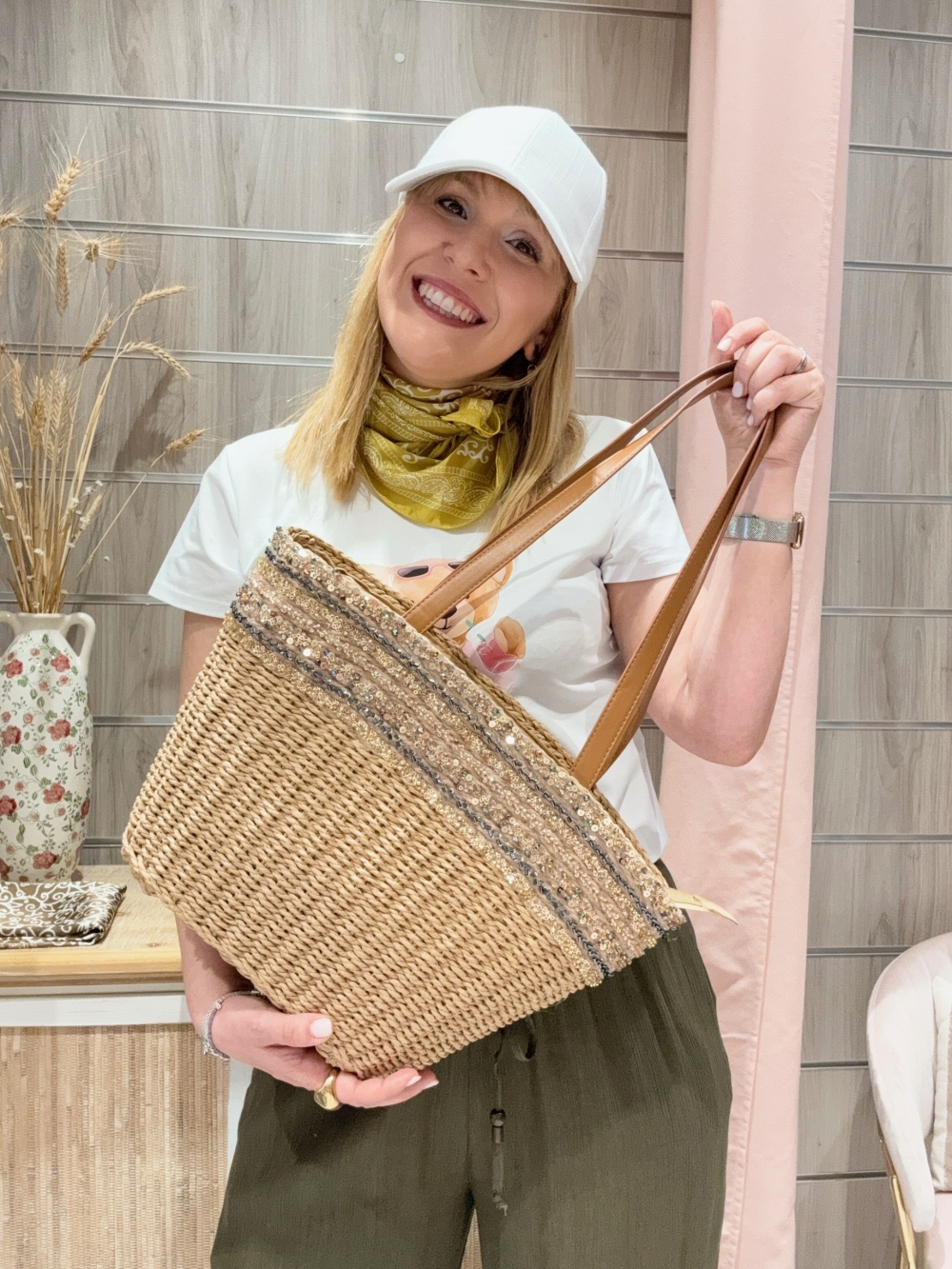 Bolso Capazo Lentejuelas