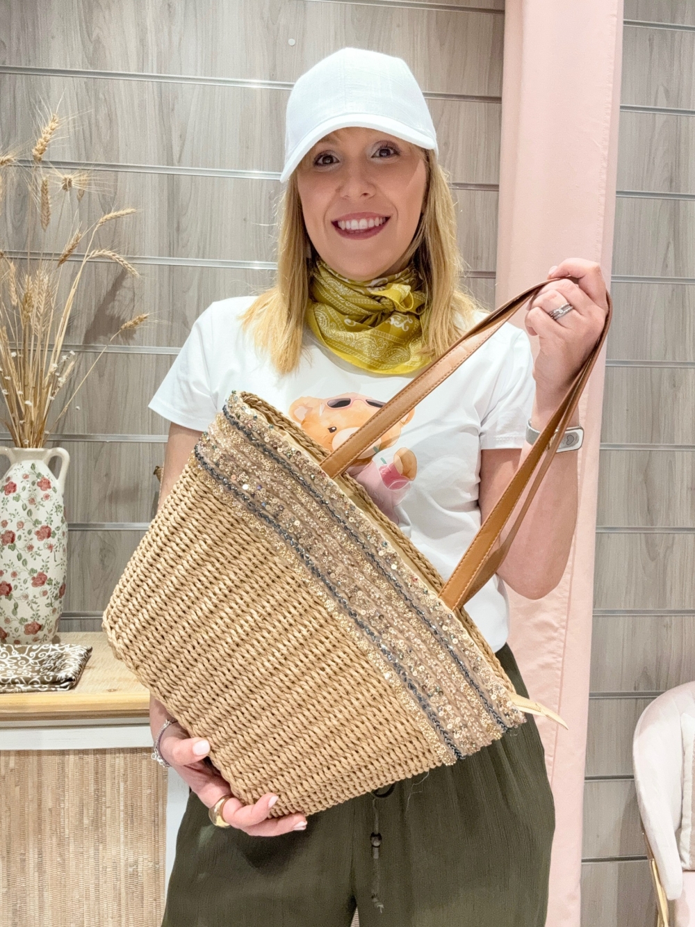 Bolso Capazo Lentejuelas