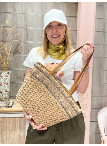 Bolso Capazo Lentejuelas