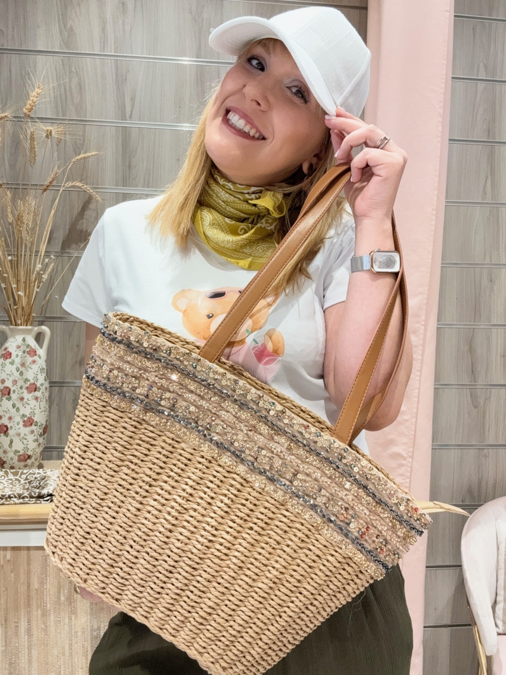 Bolso Capazo Lentejuelas