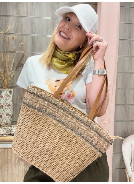 Bolso Capazo Lentejuelas