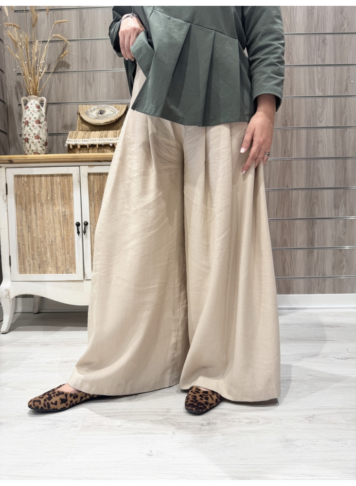 Pantalón Brit Beige