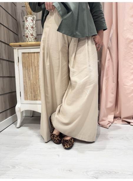 Pantalón Brit Beige