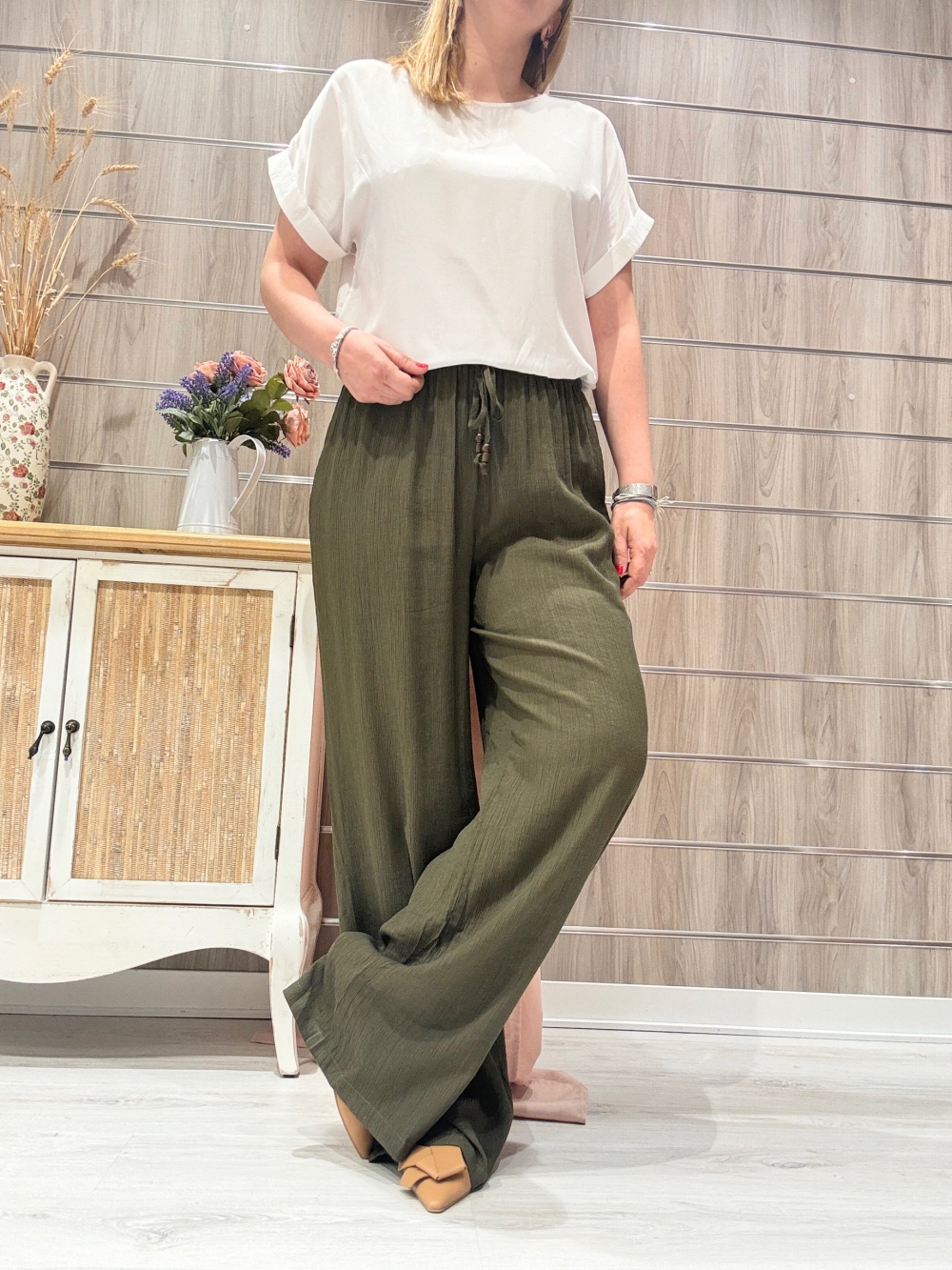 Pantalón Dina Verde