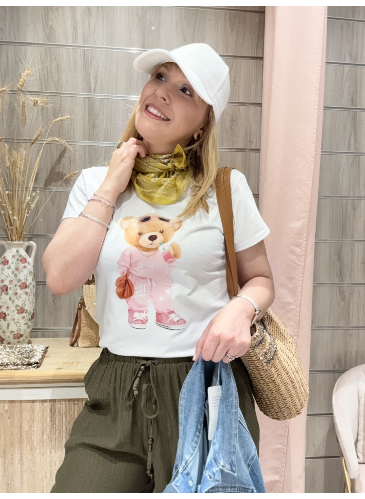 Camiseta Osito Paz