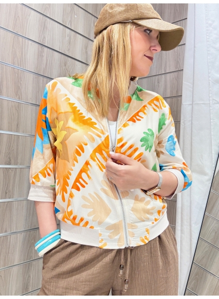 Bomber Sara Naranja