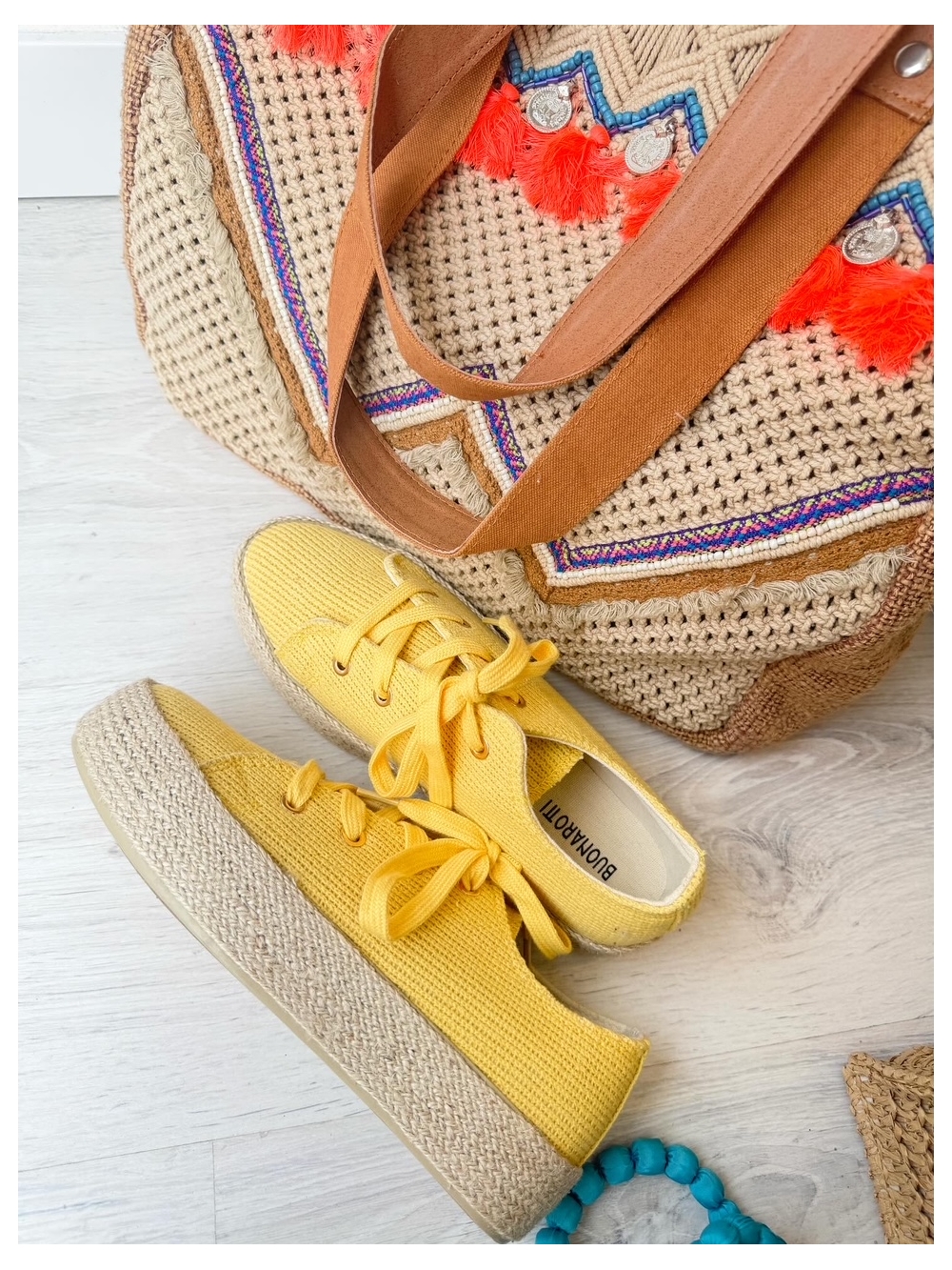 Zapatillas Amarillas Verano
