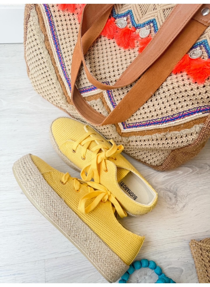 Zapatillas Amarillas Verano
