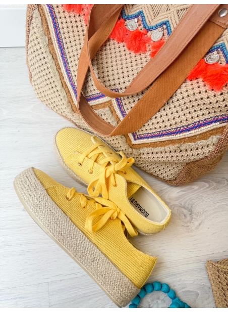 Zapatillas Amarillas Verano