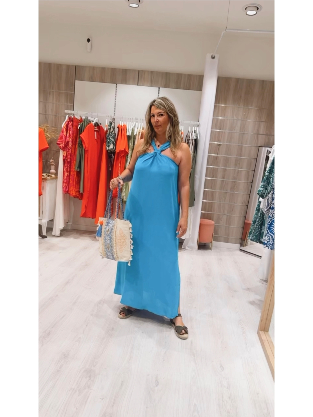 Vestido Luna Azul