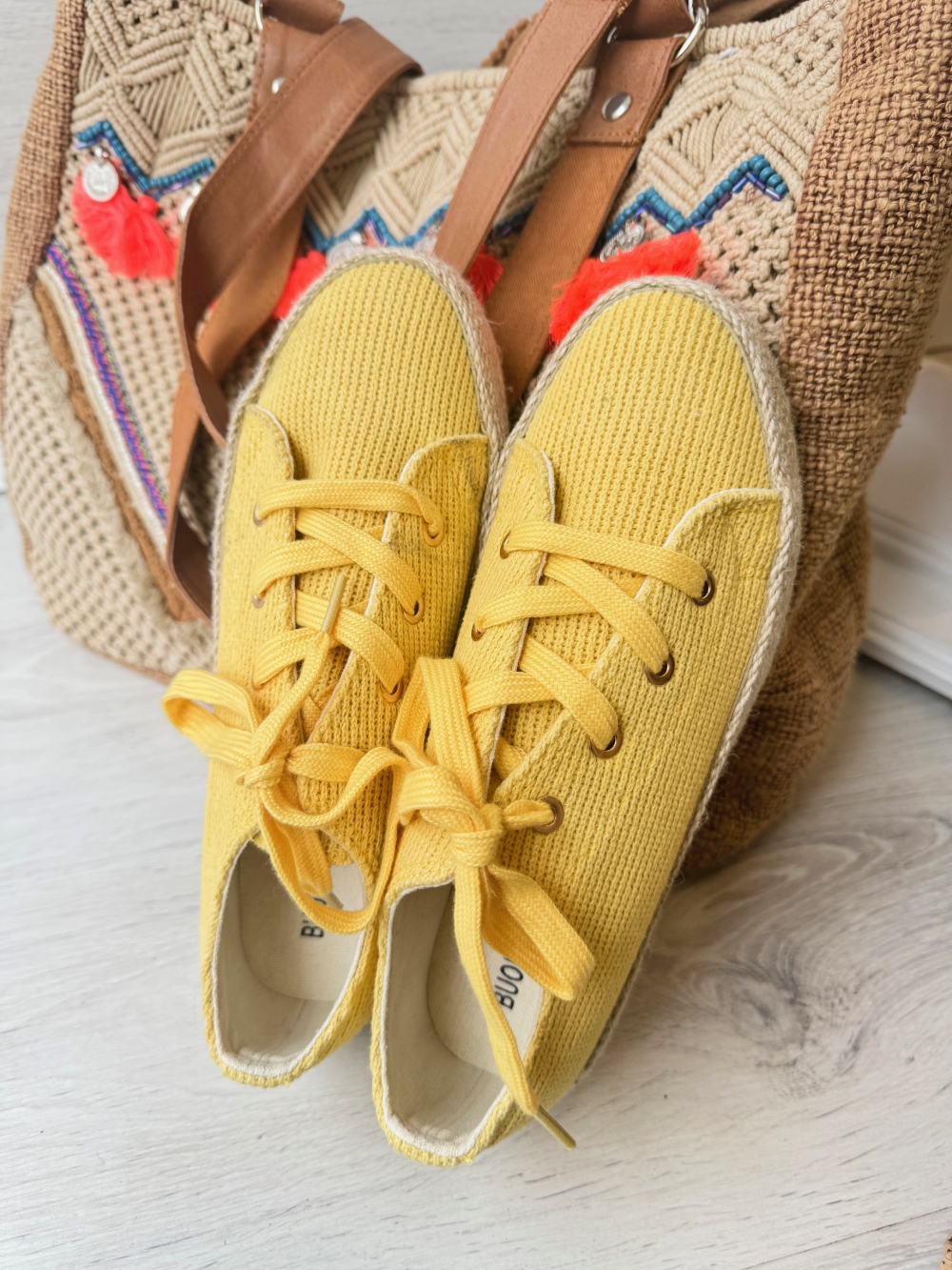 Zapatillas Amarillas Verano
