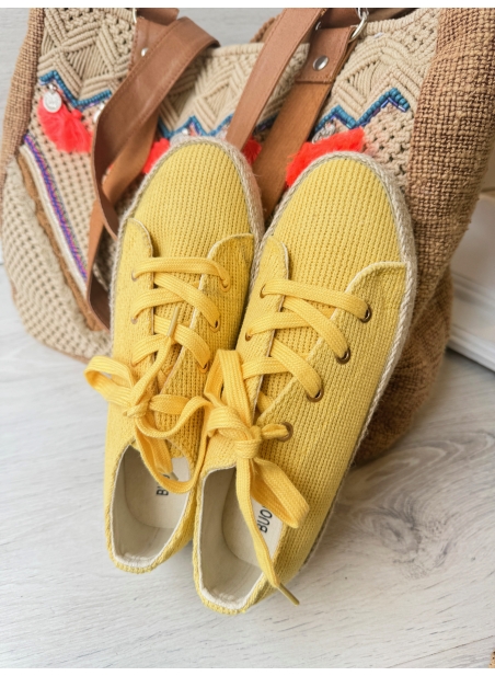 Zapatillas Amarillas Verano