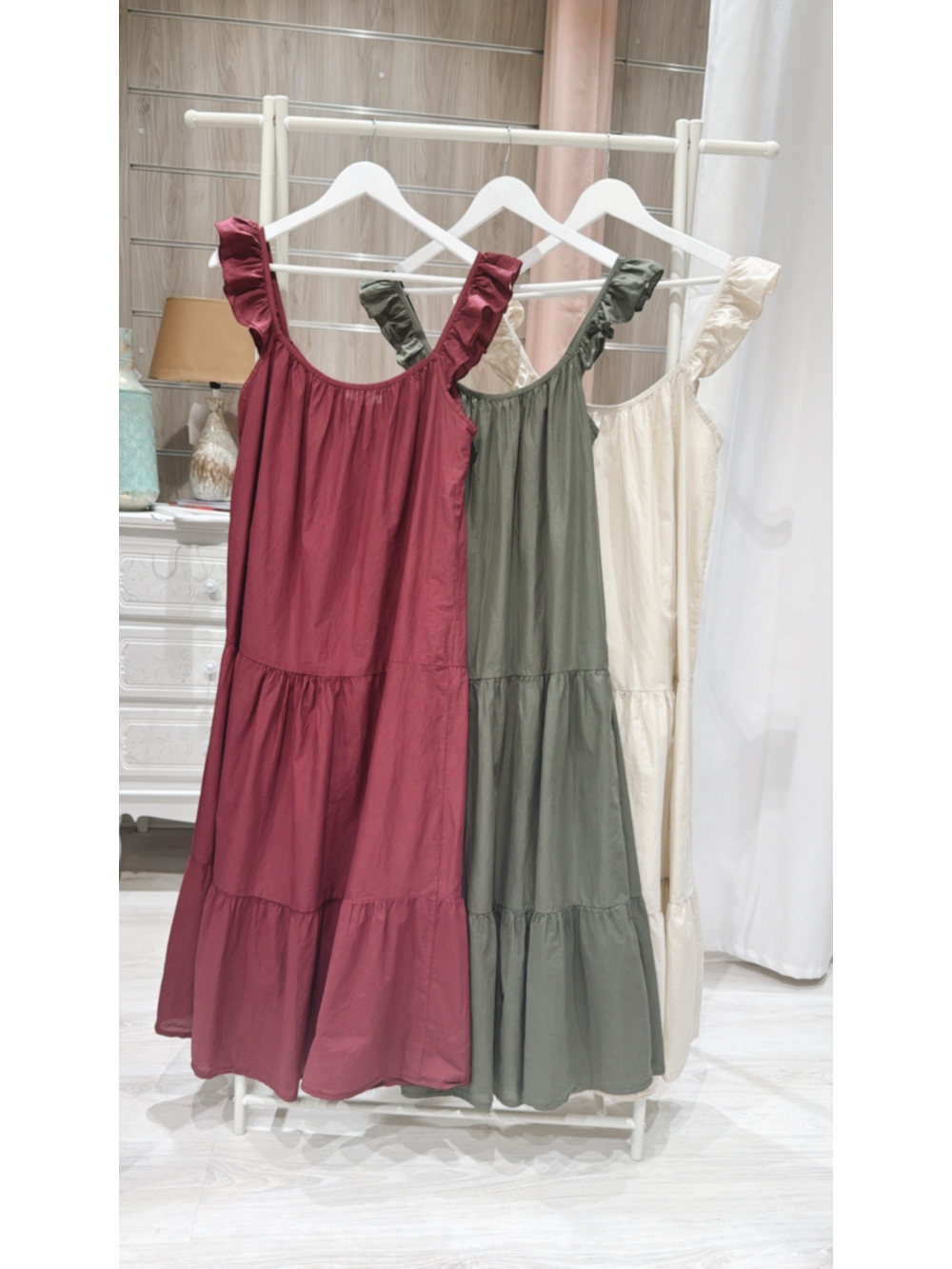Vestido Maria Jose burdeos