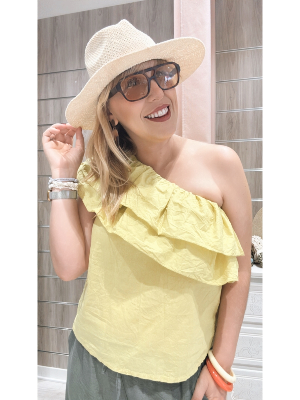 Blusa Lola Mostaza