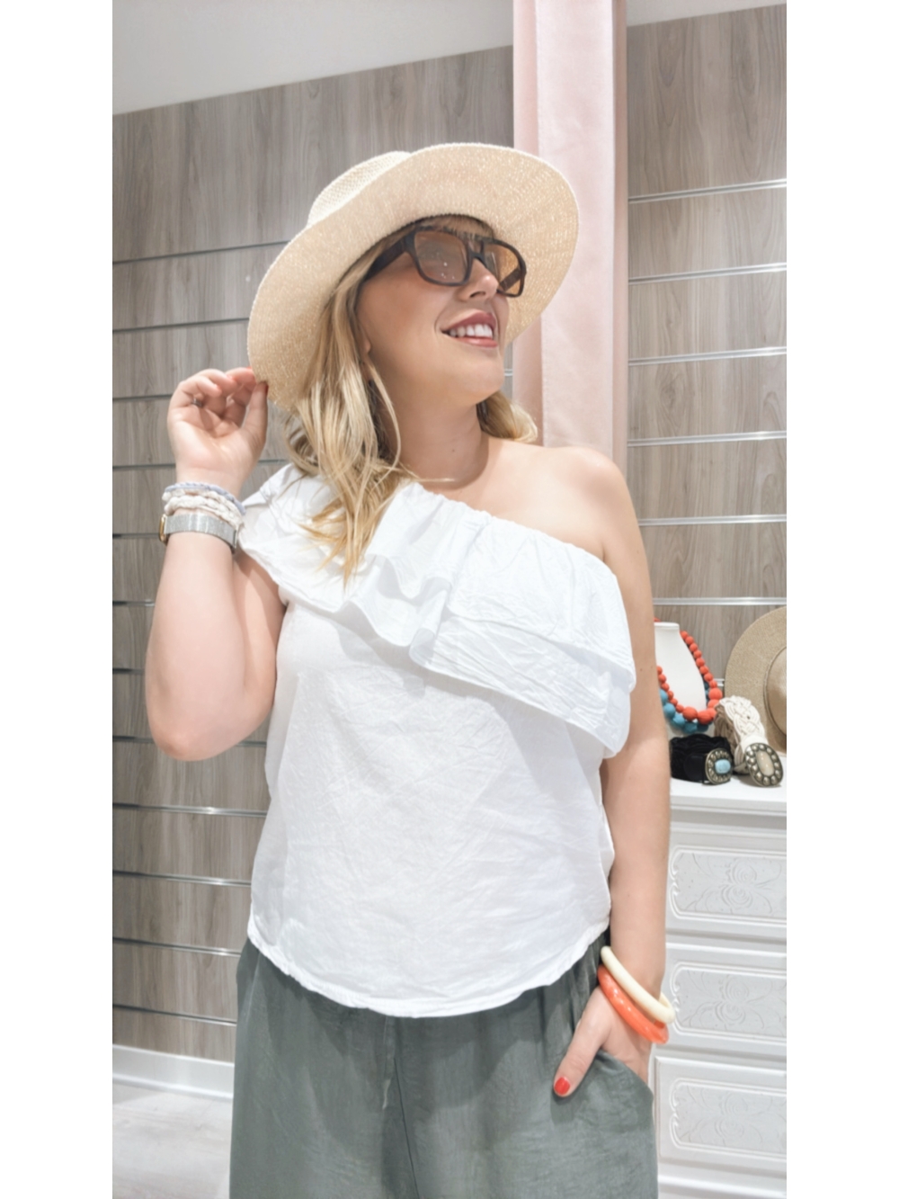 Blusa Lola Blanca