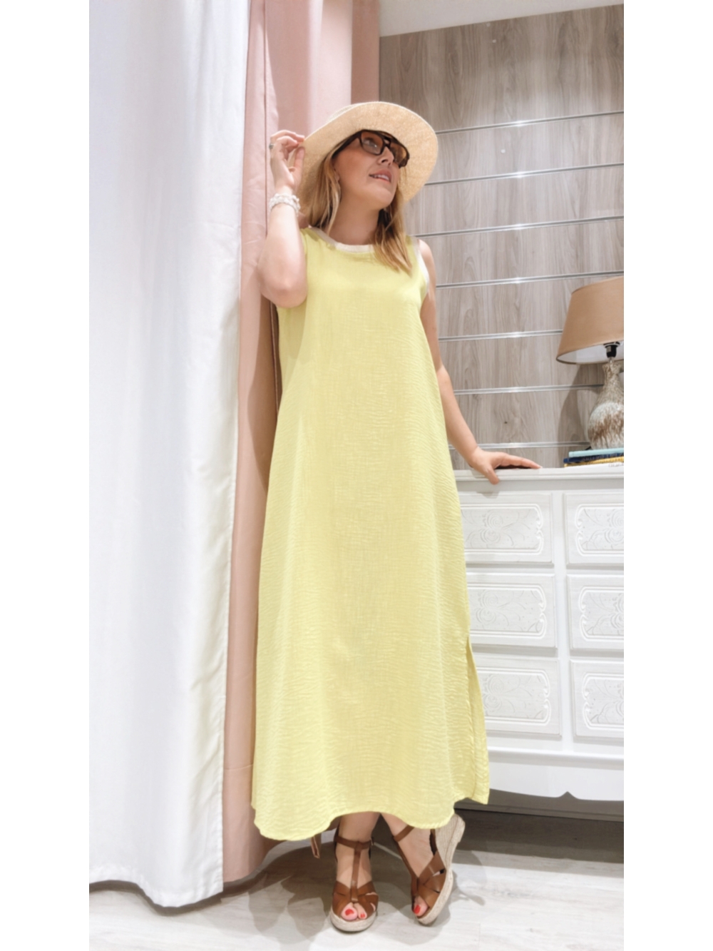 Vestido Lucía Amarillo
