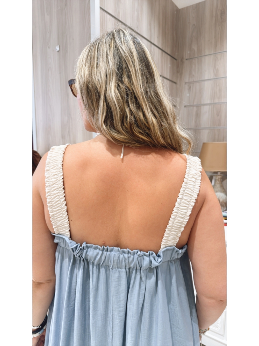 Vestido Carlota Azul