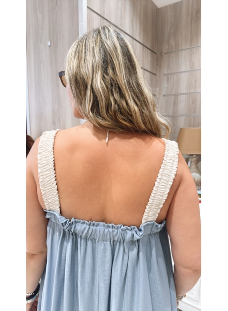 Vestido Carlota Azul
