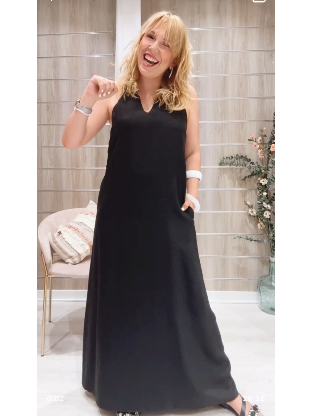 Vestido Diana Negro