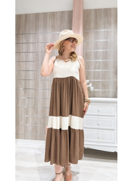 Vestido Mía Chocolate