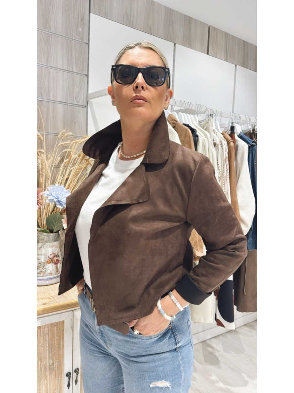 Chaqueta Bianca Marrón...