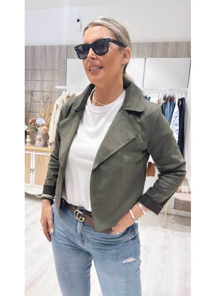 Chaqueta Bianca Verde Kaki