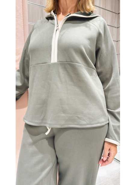 Conjunto Isabela Verde Kaki