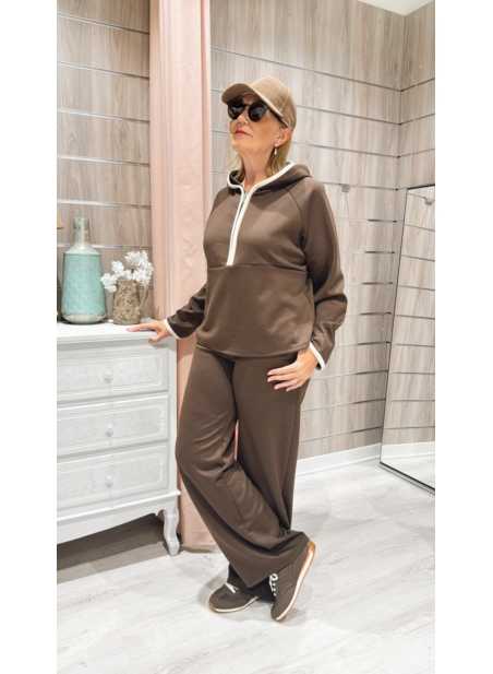 Conjunto Isabela Marrón Chocolate