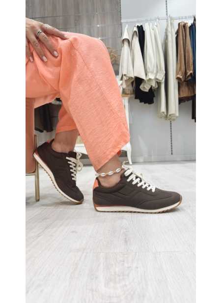 Zapatillas Alma ChocoPink