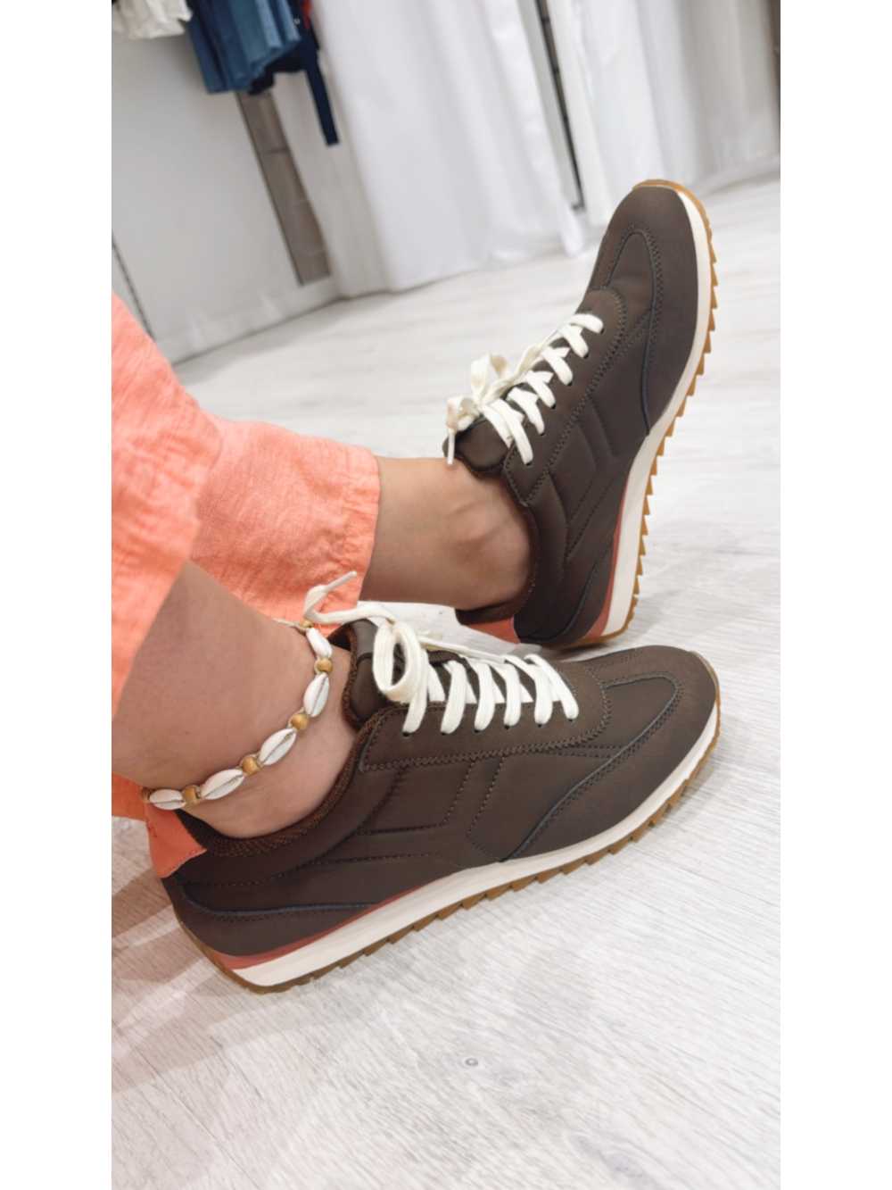 Zapatillas Alma ChocoPink