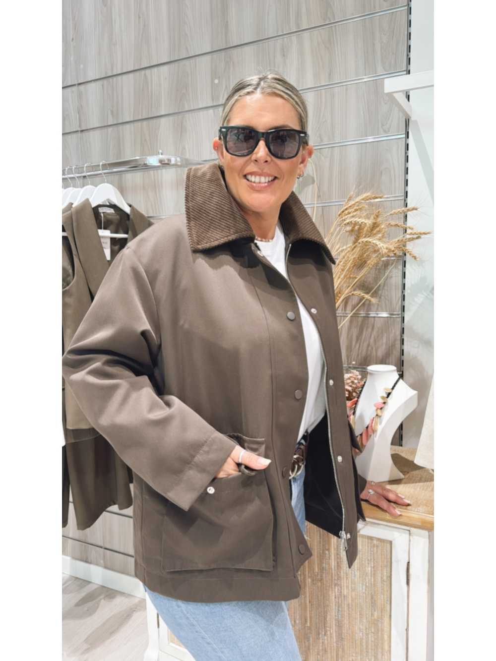 Chaqueta Cayetana Chocolate