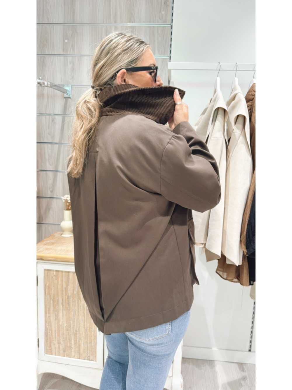Chaqueta Cayetana Chocolate