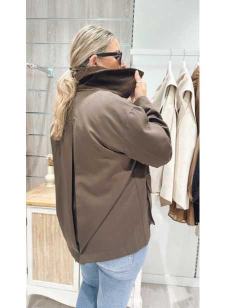Chaqueta Cayetana Chocolate