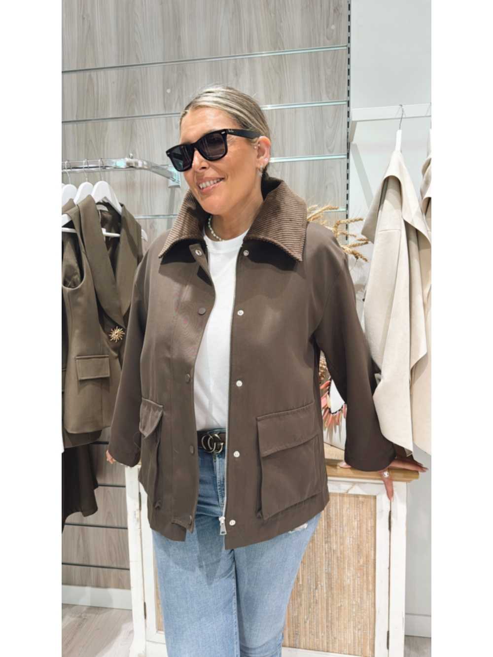 Chaqueta Cayetana Chocolate