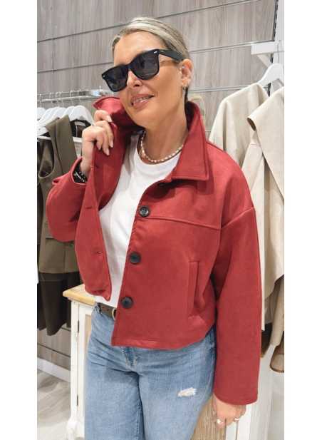 Chaqueta Emilia Burdeos