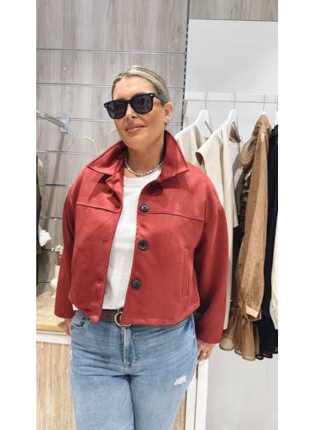 Chaqueta Emilia Burdeos