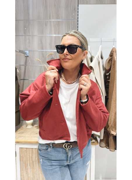 Chaqueta Emilia Burdeos