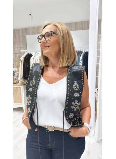 Chaleco Patricia Negro