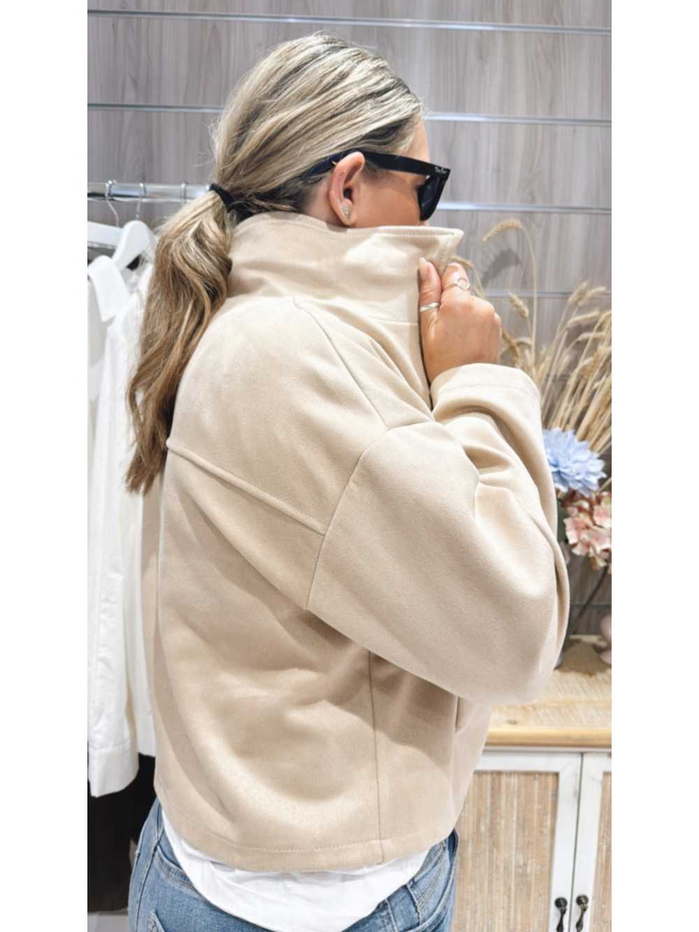Chaqueta Emilia Beige