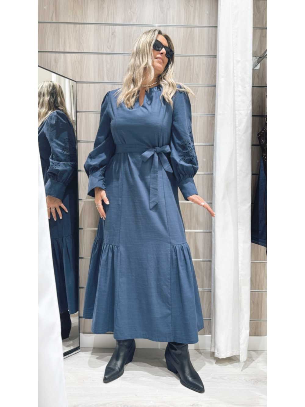 Vestido Natalia Azul