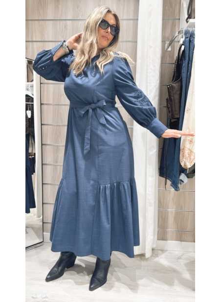 Vestido Natalia Azul