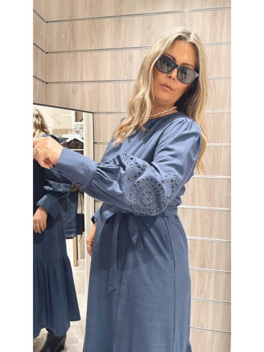 Vestido Natalia Azul