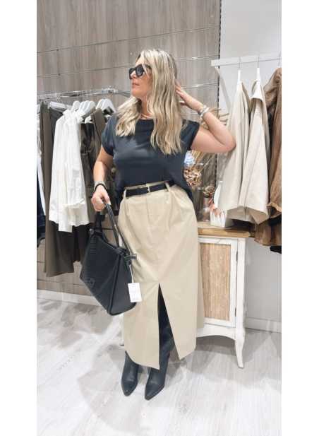 Falda Alma Beige