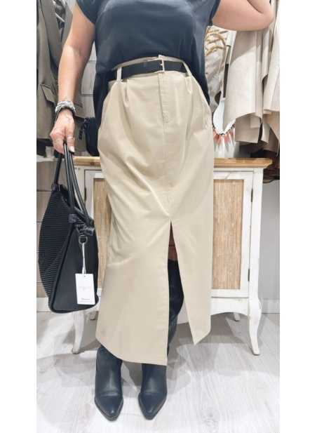 Falda Alma Beige