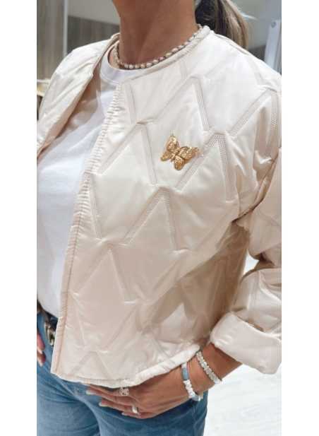Chaqueta Mariposa Beige