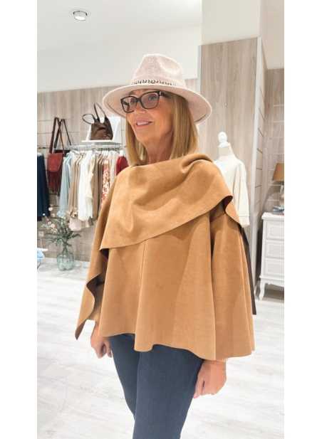 Chaqueta Efecto Capa